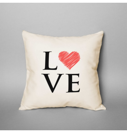 Подушка "LOVE", фото 3, цена 590 грн